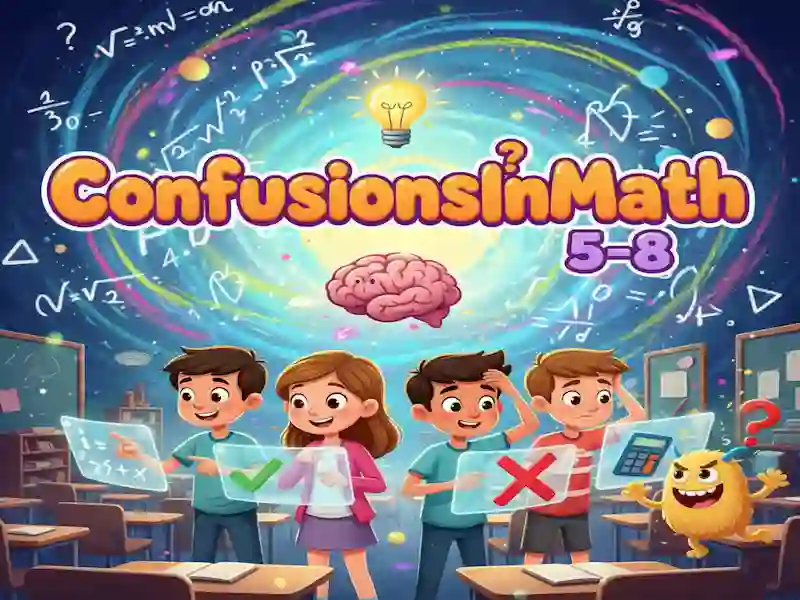 ConfusionsInMath 5-8 — безкоштовна онлайн гра