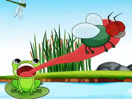Hungry Frog — безкоштовна онлайн гра
