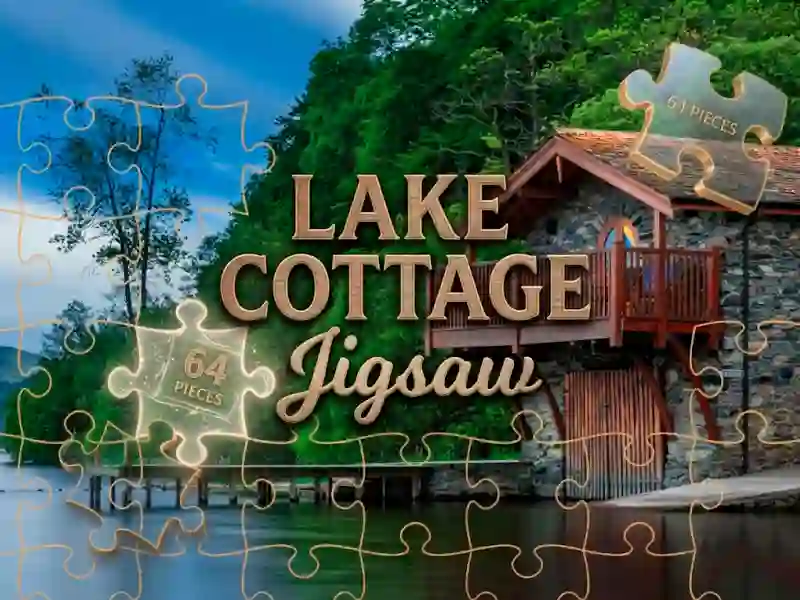 Lake Cottage Jigsaw — безкоштовна онлайн гра