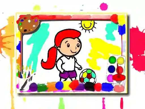 Football Coloring Book — безкоштовна онлайн гра