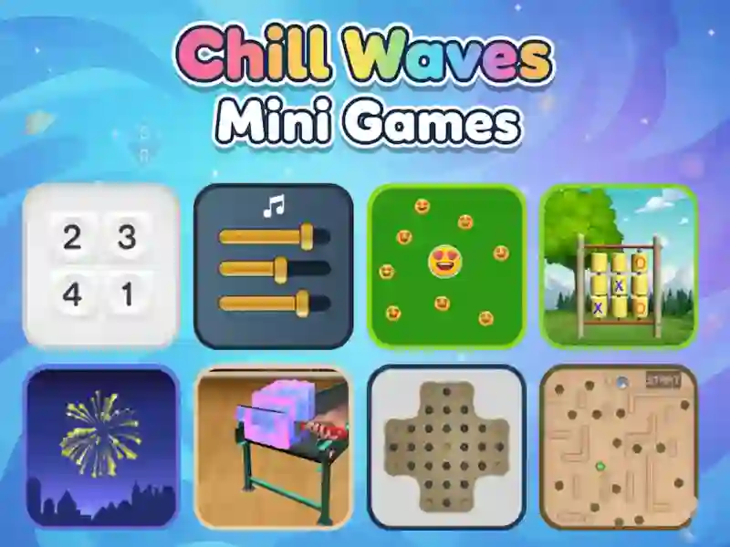 Chill Waves Mini Games — безкоштовна онлайн гра