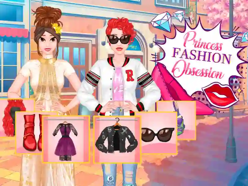 Princess Fashion Obsession — безкоштовна онлайн гра