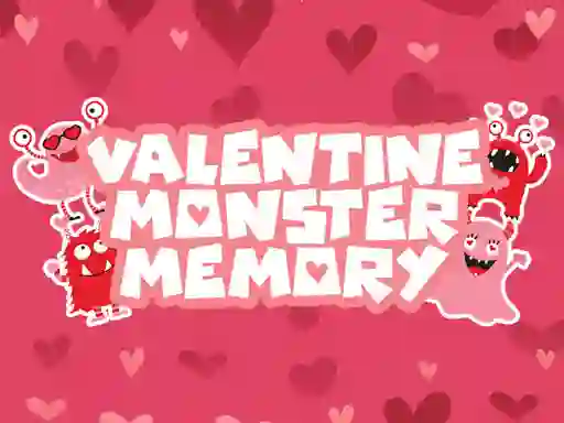 Valentine Monster Memory — безкоштовна онлайн гра