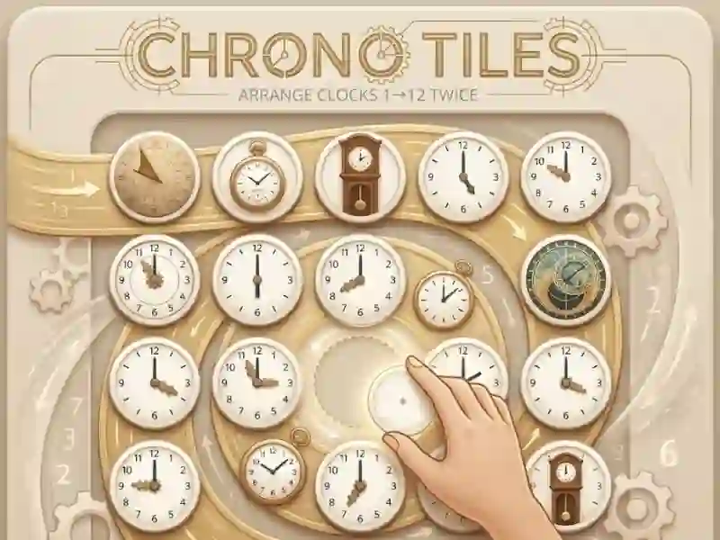 Chrono Tiles — безкоштовна онлайн гра