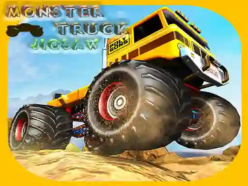 Monster Trucks Jigsaw — безкоштовна онлайн гра