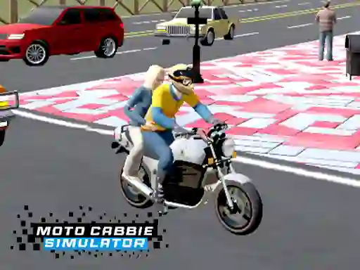 Moto Cabbie Simulator — безкоштовна онлайн гра