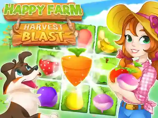 Happy Farm Harvest Blast — безкоштовна онлайн гра
