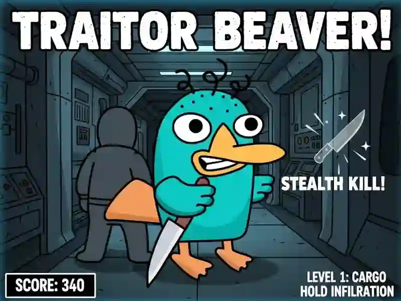 Traitor Beaver! — безкоштовна онлайн гра