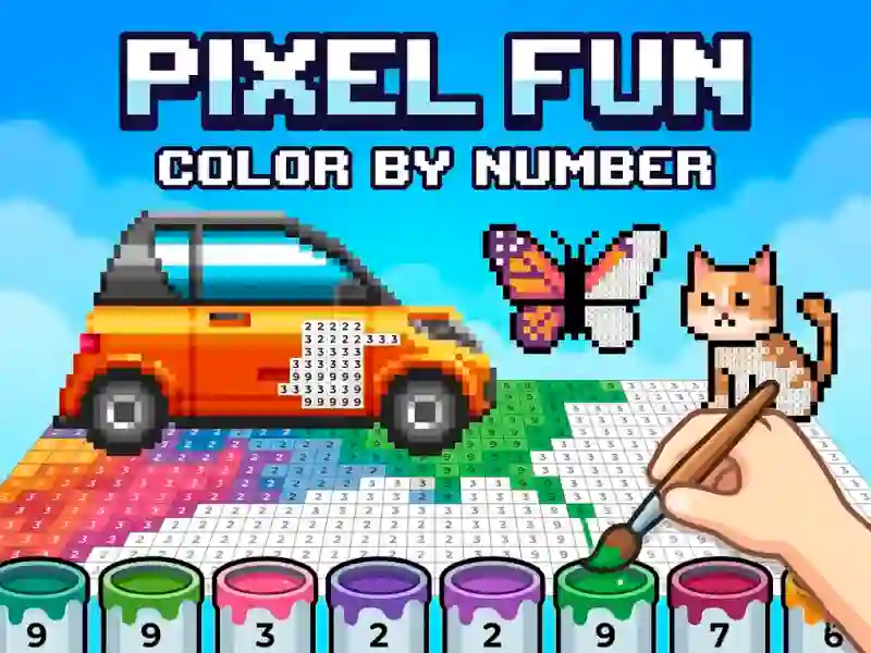 Pixel Fun Color By Number — безкоштовна онлайн гра
