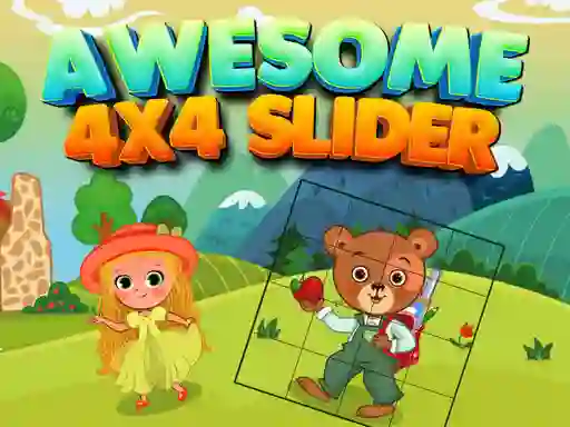 Awesome 4x4 Slider — безкоштовна онлайн гра