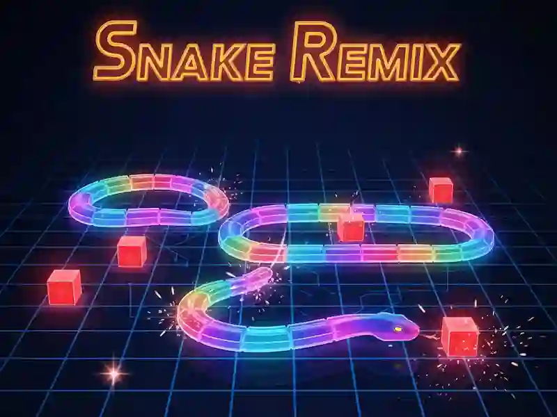 Snake Remix — безкоштовна онлайн гра