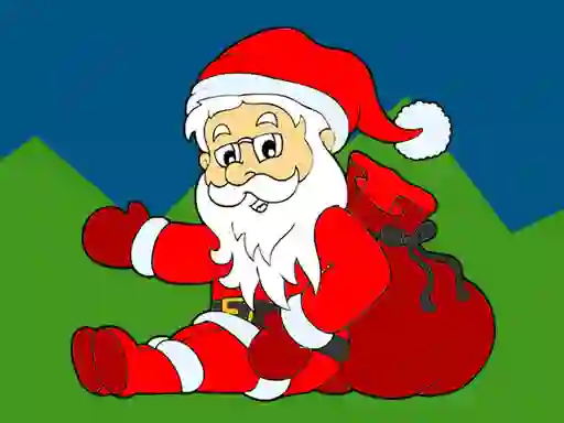 Santa Claus Coloring Book — безкоштовна онлайн гра