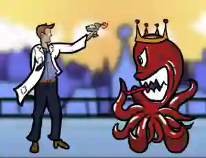 Scientist vs Aliens — безкоштовна онлайн гра