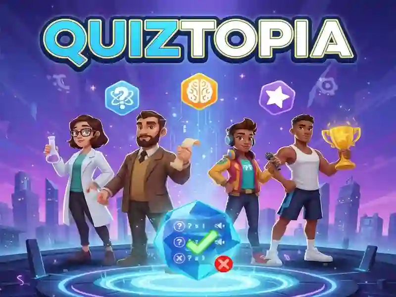 Quiztopia — безкоштовна онлайн гра
