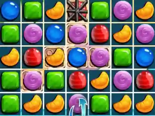 Sweet Candy Match 3 — безкоштовна онлайн гра