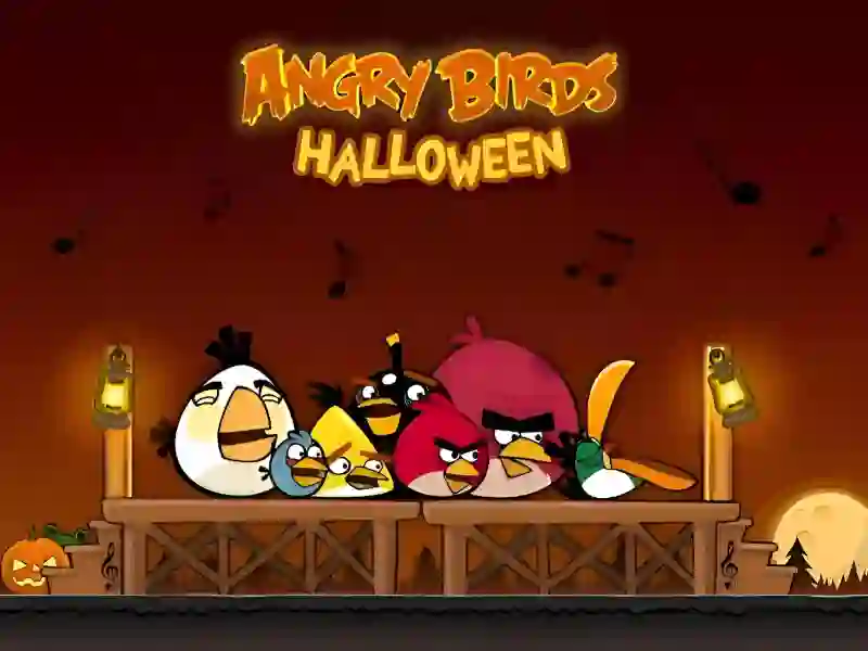 Angry birds Halloween HD — безкоштовна онлайн гра