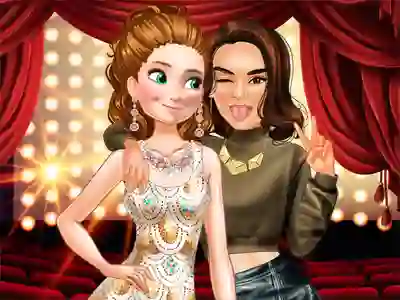 Stars & Royals BFFS: Movie Night — безкоштовна онлайн гра