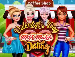 Valentines Day Mix Match Dating — безкоштовна онлайн гра