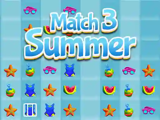Match 3 Summer — безкоштовна онлайн гра