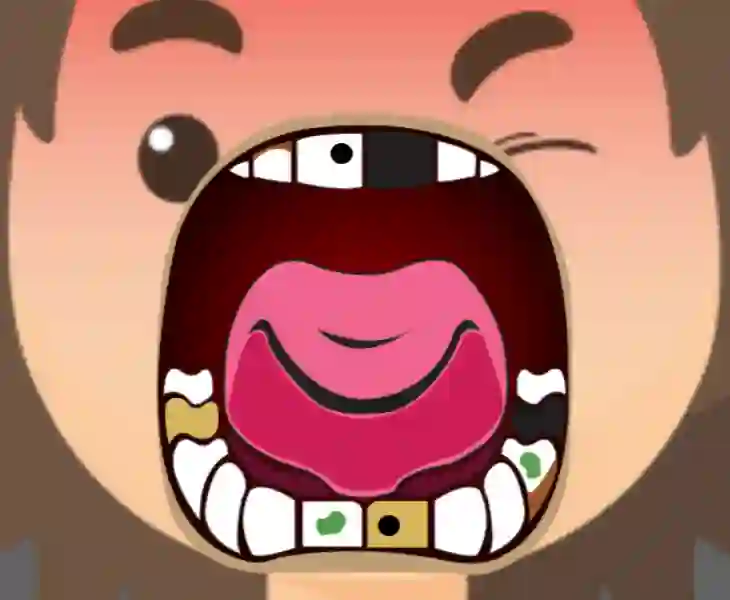 Kid Dentist — безкоштовна онлайн гра