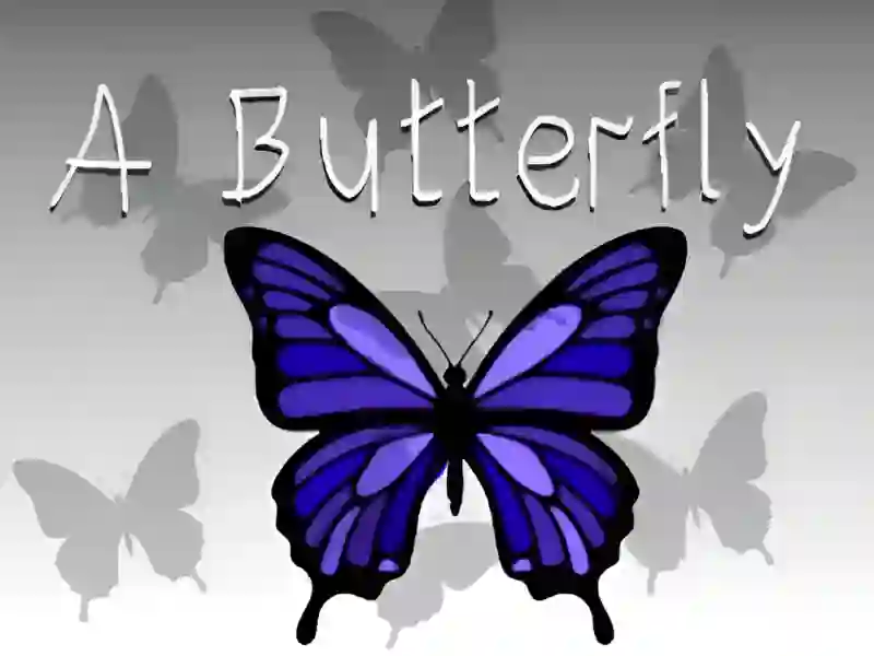 A Butterfly — безкоштовна онлайн гра