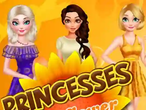 Princesses Sunflower Delight — безкоштовна онлайн гра