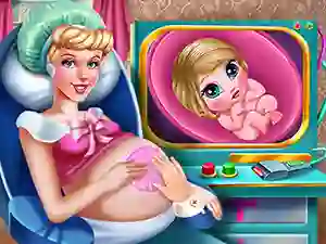 Cinderella Pregnant Check-Up — безкоштовна онлайн гра