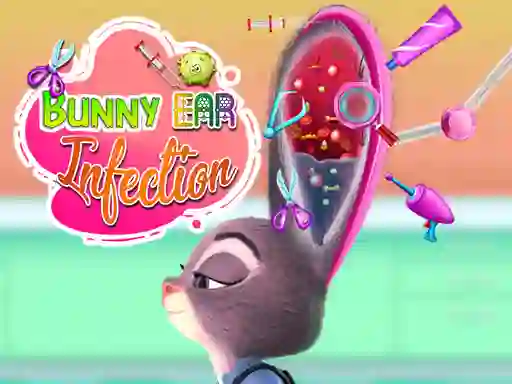 Bunny Ear Infection — безкоштовна онлайн гра
