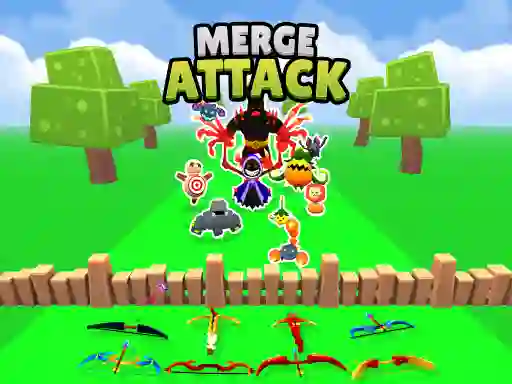 Merge Monster Attack — безкоштовна онлайн гра