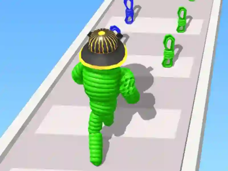 Rope-Man Run 3D — безкоштовна онлайн гра