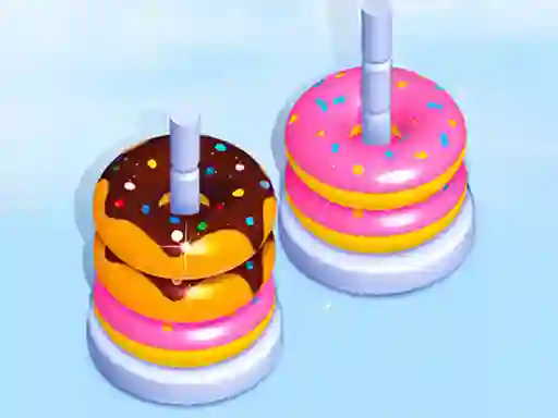 Donut Sort Fun — безкоштовна онлайн гра