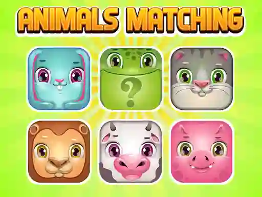 Animals Memory Matching — безкоштовна онлайн гра