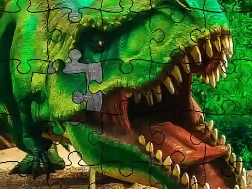 Dino Park Jigsaw — безкоштовна онлайн гра