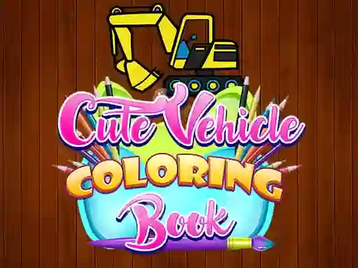 Cute Vehicle Coloring Book — безкоштовна онлайн гра