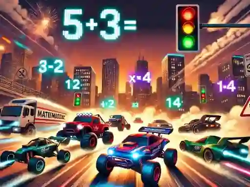 Mathematics Racing — безкоштовна онлайн гра
