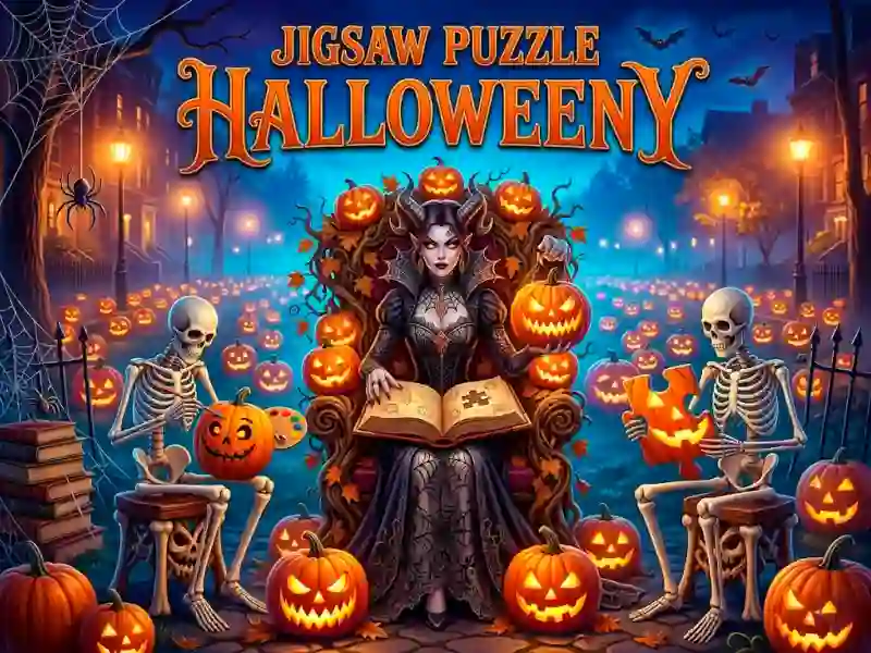 Jigsaw Puzzle Halloweeny — безкоштовна онлайн гра