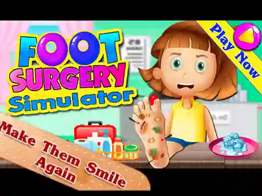Foot Surgery Simulator — безкоштовна онлайн гра