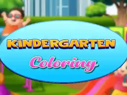 Kindergarten Coloring — безкоштовна онлайн гра