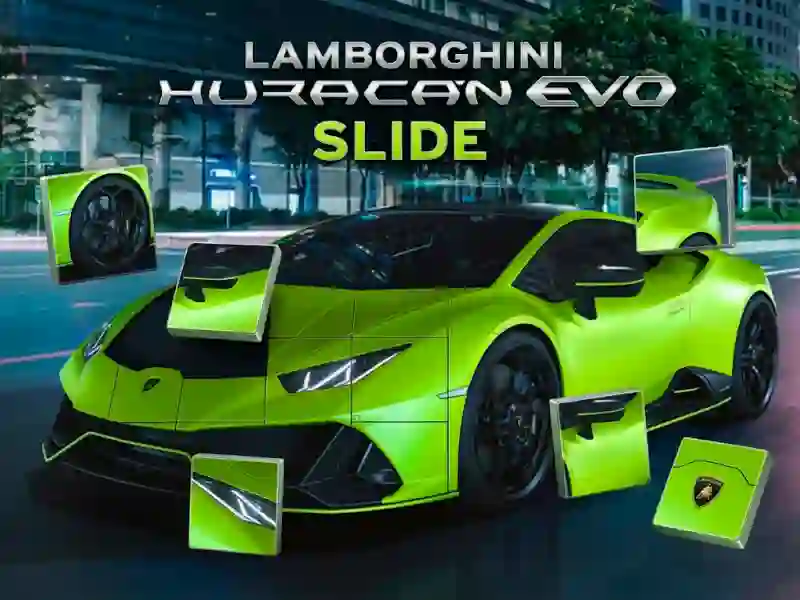 Lamborghini Huracan Evo Slide — безкоштовна онлайн гра