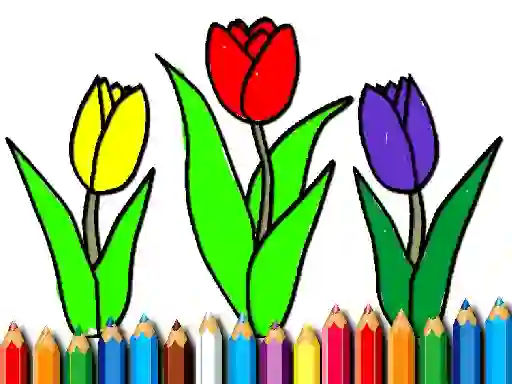 Back To School: Spring Time Coloring Book — безкоштовна онлайн гра