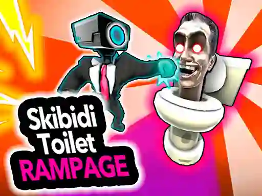 Skibidi Toilet Rampage — безкоштовна онлайн гра