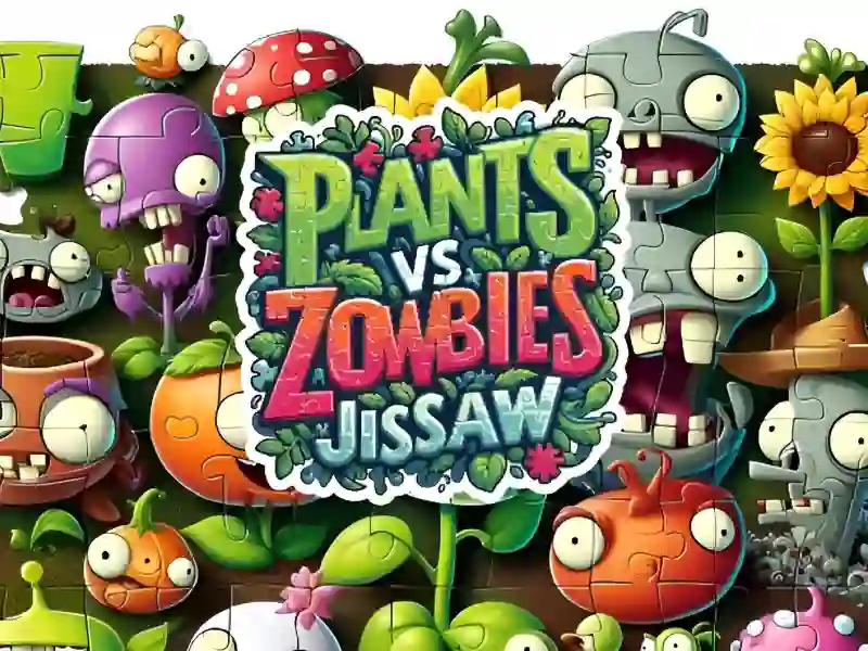Plants vs Zombies Jigsaw — безкоштовна онлайн гра