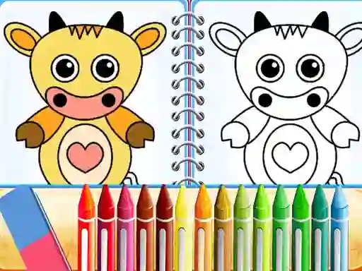 Lovely Pets Coloring Pages — безкоштовна онлайн гра