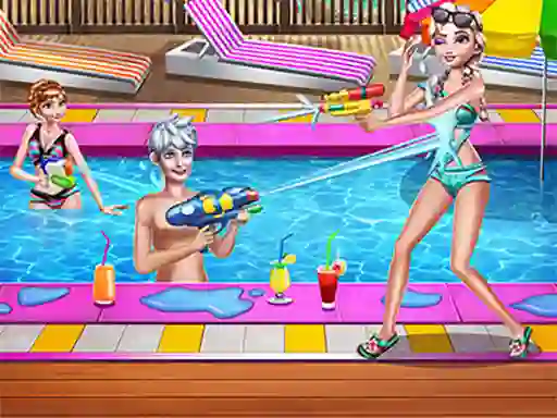 Family Pool Time — безкоштовна онлайн гра