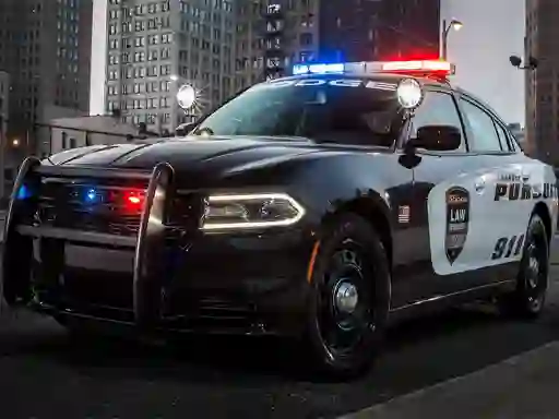 Police Cars Slide — безкоштовна онлайн гра