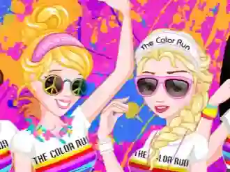 Princess Color Run — безкоштовна онлайн гра