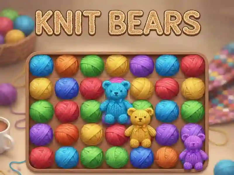 Knit Bears — безкоштовна онлайн гра