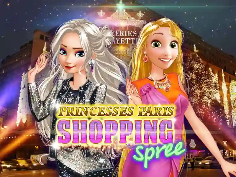 Princesses in Paris: fun shopping — безкоштовна онлайн гра