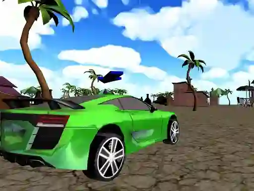 Xtreme Beach Car Racing — безкоштовна онлайн гра