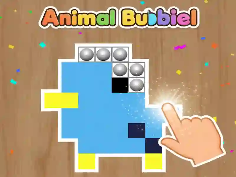 Animal Bubble Pixel — безкоштовна онлайн гра